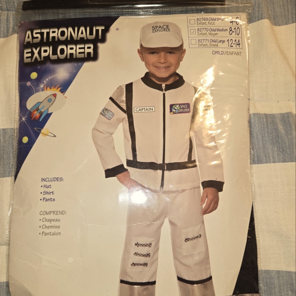 NEW! Child Astronaut Costume